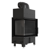   Каминная топка Kratki FLOKI/S/L(Футеровка Белая, Доводчик -)