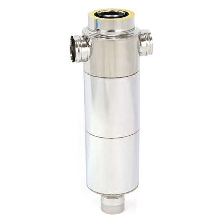   Узел проходной вентилируемый УПШ ТиС ТермоВент L1000, AISI 430(Ø 115/150/210 (260) мм)