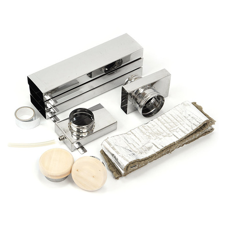   Комплект вентиляции для бани и сауны ТиС Вент-С (проход через стену)