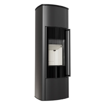   Печь-камин Kratki KOZA/AB/ENYO/R/W(Белая футеровка)