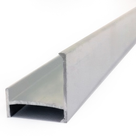   Профиль AL для бесклеевого монтажа гималайской соли (1м)(торцевой)