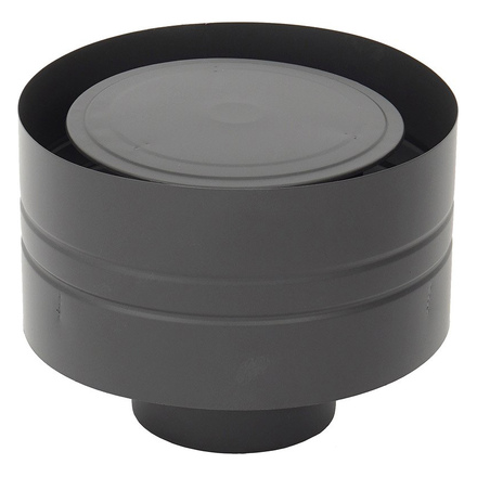   Дефлектор ТиС Моно ДМ-Р, AISI 430 Black(Диаметр Ø 160 мм)