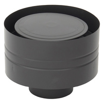   Дефлектор ТиС Моно ДМ-Р, AISI 430 Black(Диаметр Ø 200 мм)