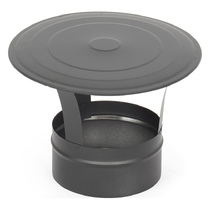   Зонт ТиС Моно ЗМ-Р, AISI 430 Black(Диаметр Ø 130 мм)