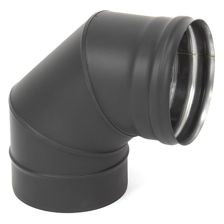   Отвод ТиС Моно 87° ОМ-Р, AISI 430 Black(Диаметр Ø 200 мм)