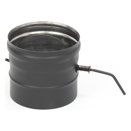   Шибер ТиС Моно ШМ(М)-Р, AISI 430 Black(Диаметр Ø 180 мм)