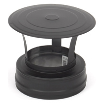   Зонт-Конус ТиС Термо, AISI 430 Black(Диаметр Ø 180/240 мм)