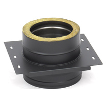   Площадка монтажная ТиС Термо ПМТ-Р, AISI 430 Black(Диаметр Ø 115/180 мм)