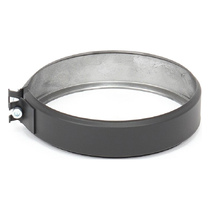   Хомут трубный на болте ТиС, AISI 430 Black(Диаметр Ø 310 мм)