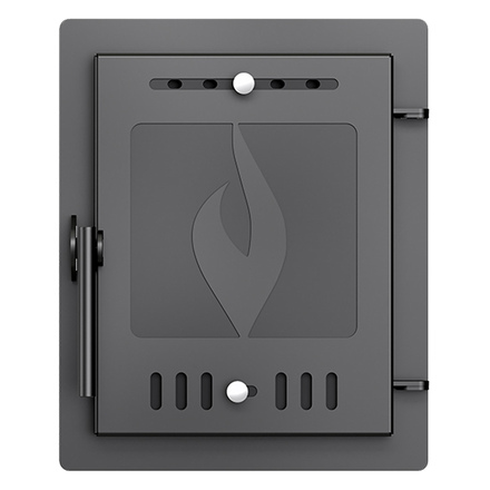   Каминная дверца Эверест 211 (М) (антрацит)