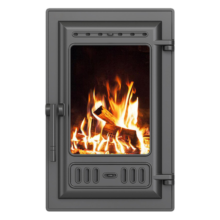   Каминная дверца Эверест 310 (антрацит)