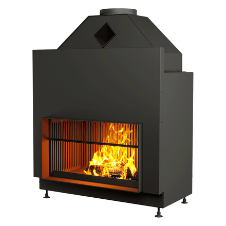 Каминная топка Astov О1С 90/50 с сеткой(Топка)