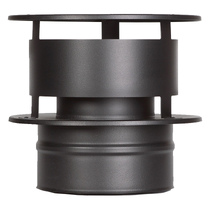   Конус с зонтиком Schiedel Permeter Pro 25(Диаметр Ø 250/300 мм, Цвет Черный цвет)