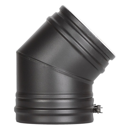   Отвод 45° Schiedel Permeter Pro 25(Диаметр Ø 300/350 мм, Цвет Черный цвет)