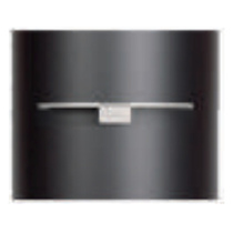   Шибер ЭСТЕТ (250 мм) Schiedel Permeter 50(Диаметр Ø 250/350 мм, Цвет Чёрный цвет)