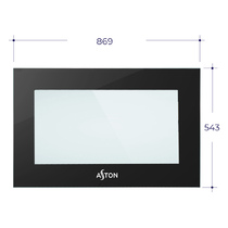   Стекло для каминной топки Aston SENATOR (869x543)