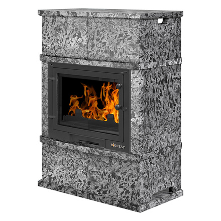 Печь-камин Эверест D10 «Выборг» Н-1180 (Пироксенит Элит)