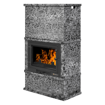 Печь-камин Эверест D10 «Выборг» Н-1420 (Пироксенит Элит)