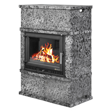 Печь-камин Эверест Z14 «Выборг» Н-1180 (Пироксенит Элит)