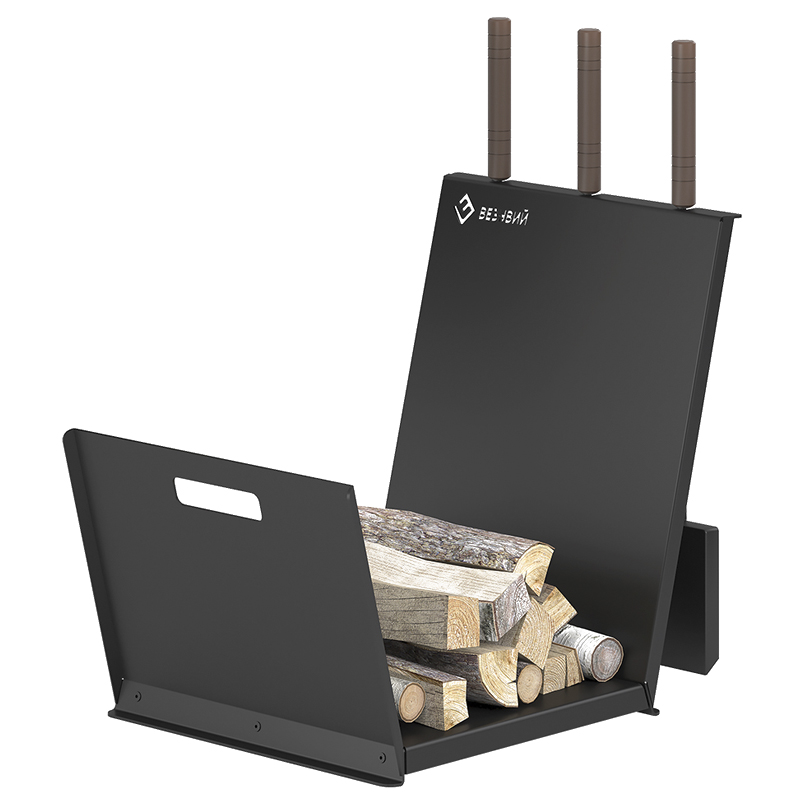  Везувий Дровница D260 \black\