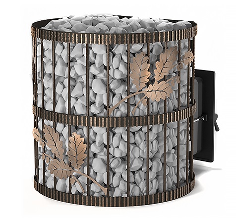 Печь для бани Эверест Ковка 24 (Дверь: 281) (миниатюра)