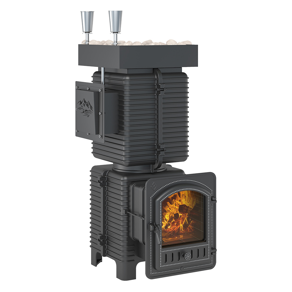 Печь для бани Эверест Легкий пар Профи (миниатюра)