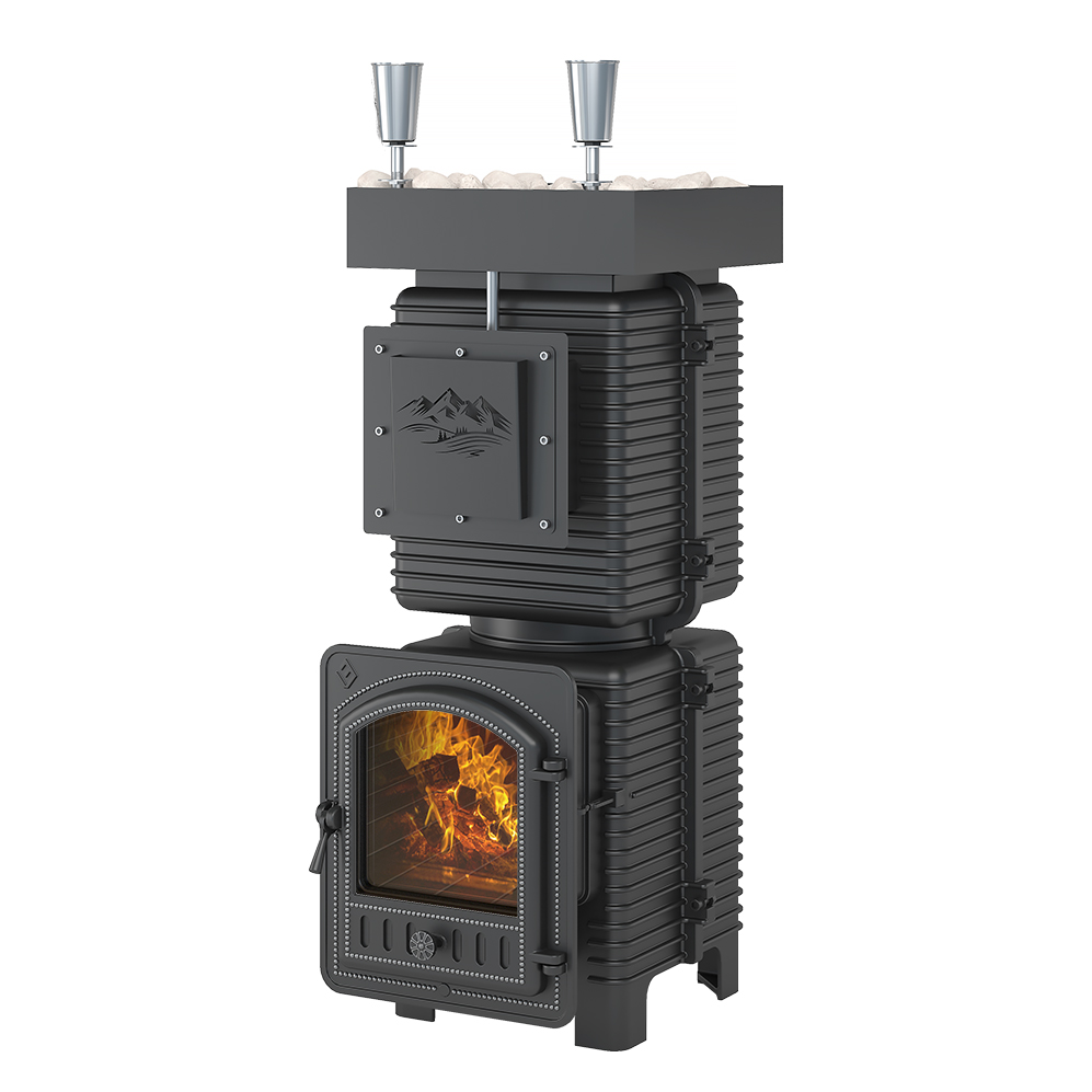 Печь для бани Эверест Легкий пар Профи б/в