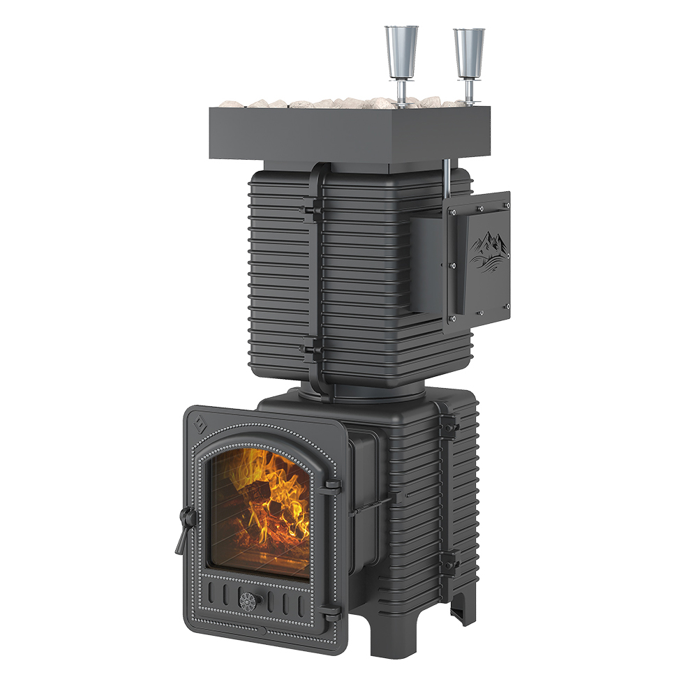 Печь для бани Эверест Легкий пар Профи (миниатюра)