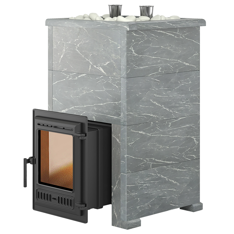 Печь для бани Эверест Steam Master 38 Чугун Талькохлорит