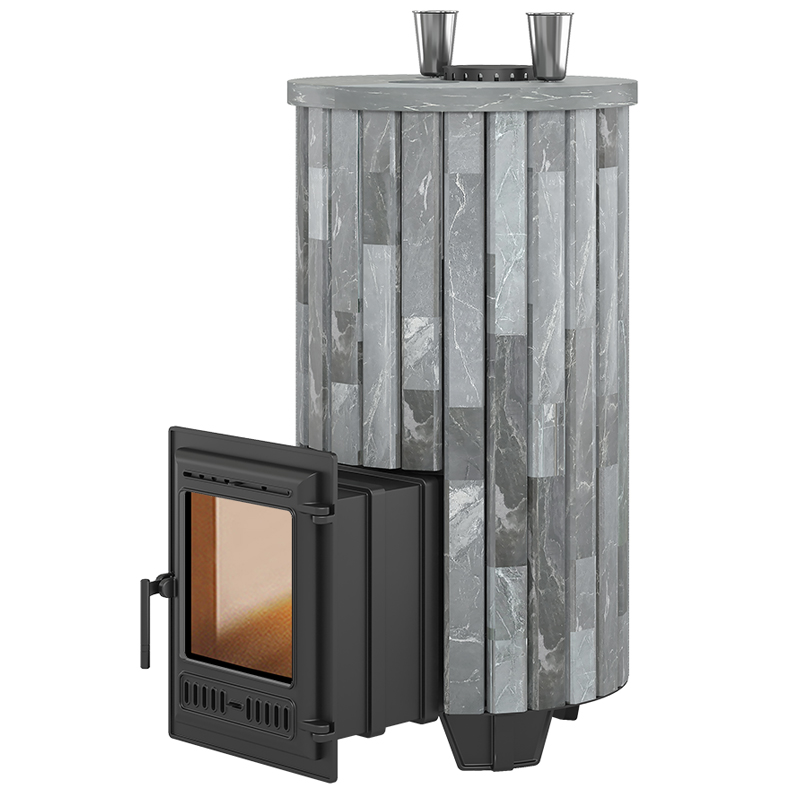 Печь для бани Эверест Steam Master 44 Чугун Ламель Талькохлорит