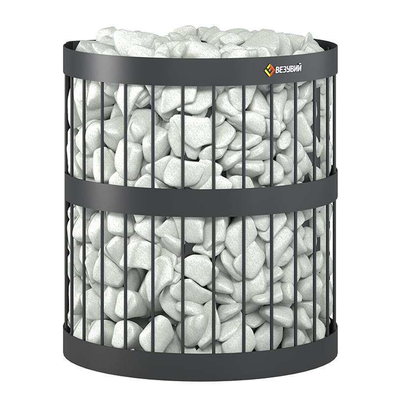 Стальная печь для бани Везувий Оптимум Стандарт 14 (ДТ-3) б/в (миниатюра)