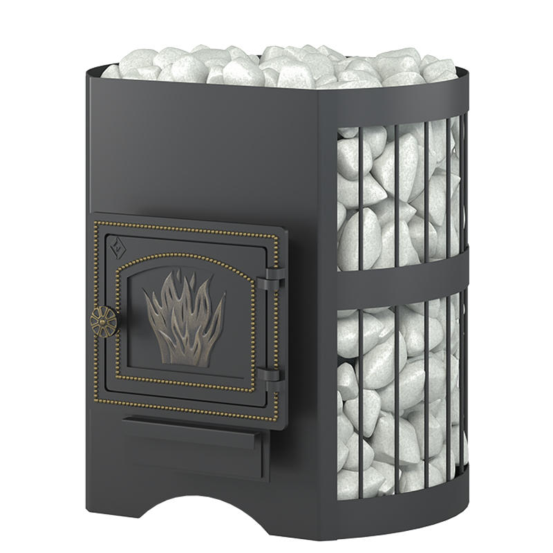 Стальная печь для бани Везувий Оптимум Стандарт 14 (ДТ-3) б/в