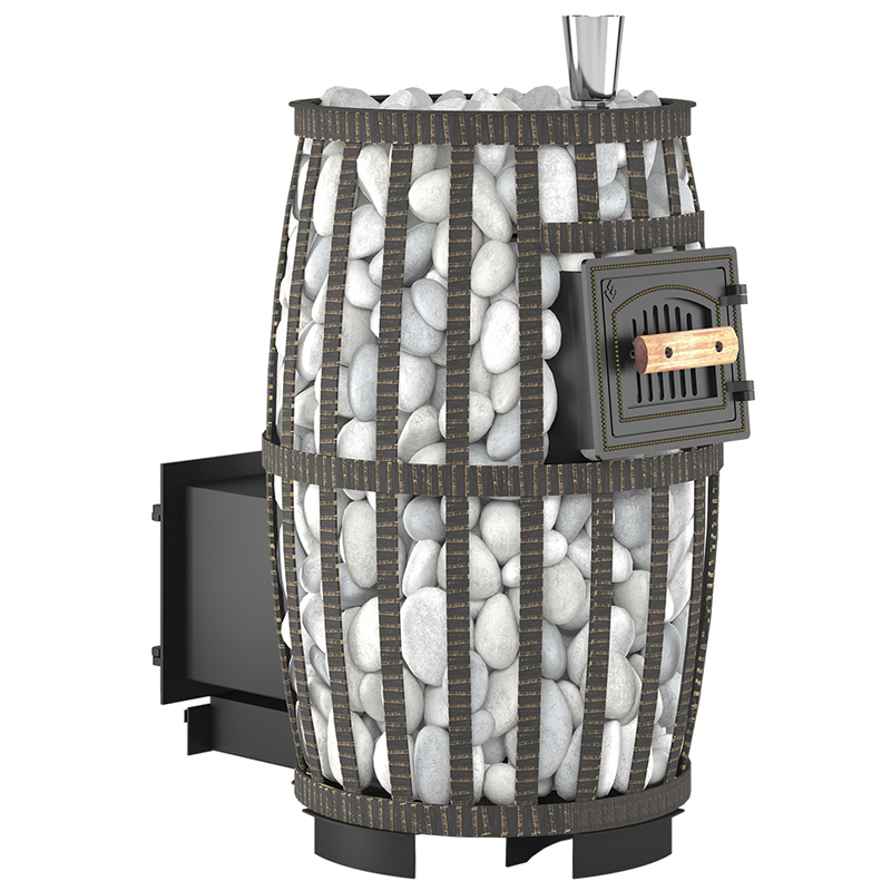 Печь-камин Везувий Легенда Русский пар Ковка 30 (270) (миниатюра)