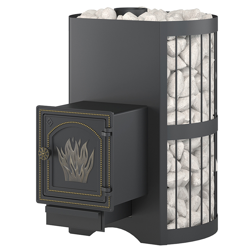 Стальная печь для бани Везувий Скиф Стандарт 22 (ДТ-4)