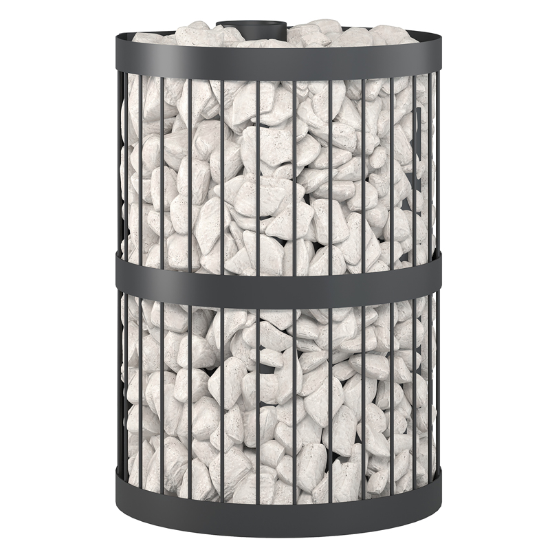 Стальная печь для бани Везувий Скиф Стандарт 22 (ДТ-4) б/в (миниатюра)