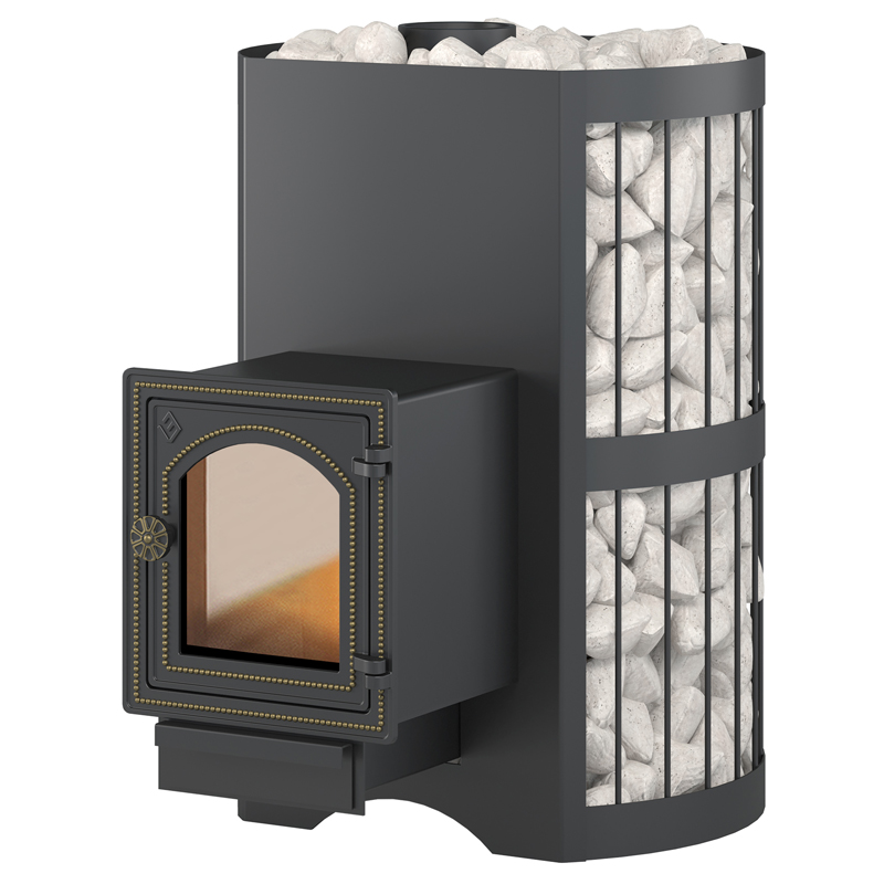 Стальная печь для бани Везувий Скиф Стандарт 22 (ДТ-4С)