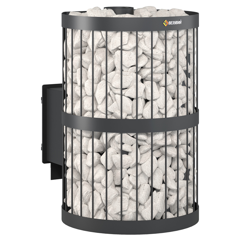 Стальная печь для бани Везувий Скиф Стандарт 28 (ДТ-4) (миниатюра)