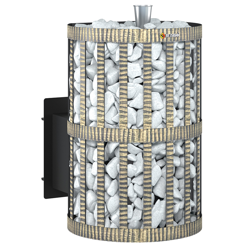 Печь для бани Везувий Скиф Парогенератор Ковка (210) \М\ (миниатюра)