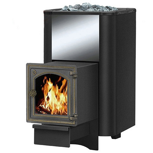 Печь для бани Везувий Русичъ Антрацит 22 (ДТ-4С) 2016