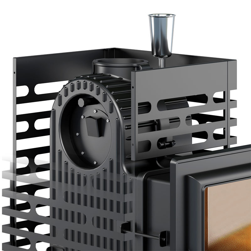 Печь для бани ASTON «Шторм 20» Long (350) (миниатюра)