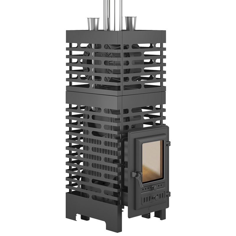 Печь для бани ASTON «Шторм 26» Турбопар б/в (350) (миниатюра)