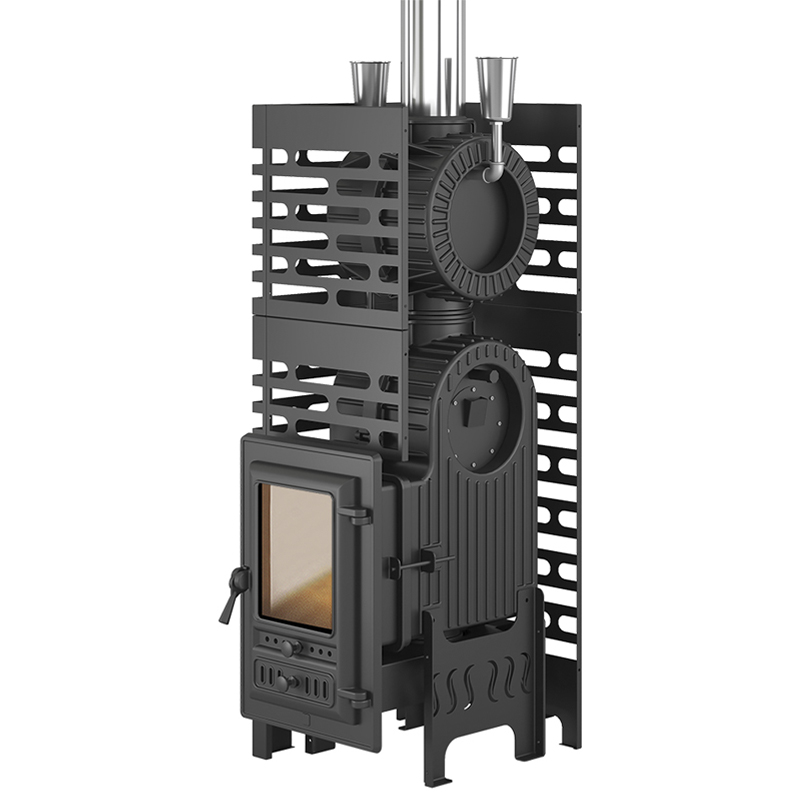 Печь для бани ASTON «Шторм 26» Турбопар б/в (350) (миниатюра)