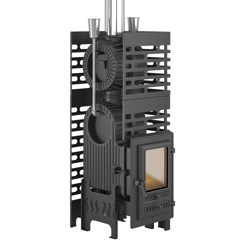 Печь для бани ASTON «Шторм 26» Турбопар б/в (350) (миниатюра)