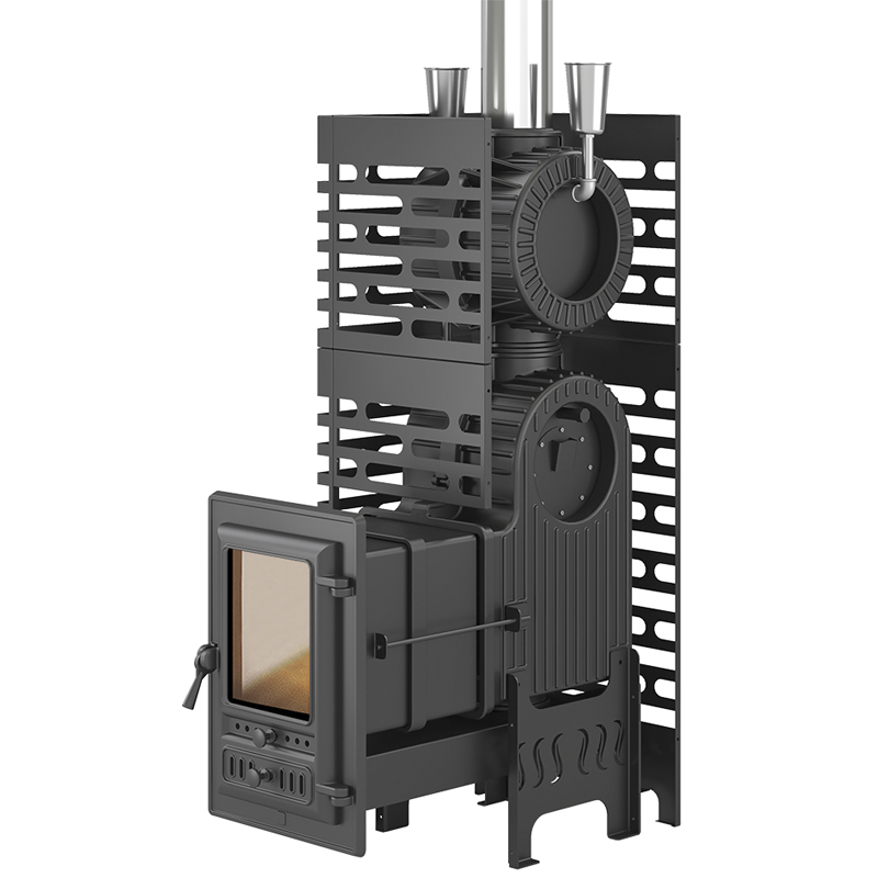 Печь для бани ASTON «Шторм 26» Турбопар Long (350) (миниатюра)