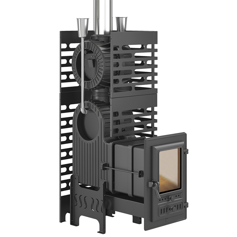 Печь для бани ASTON «Шторм 26» Турбопар Long (350) (миниатюра)