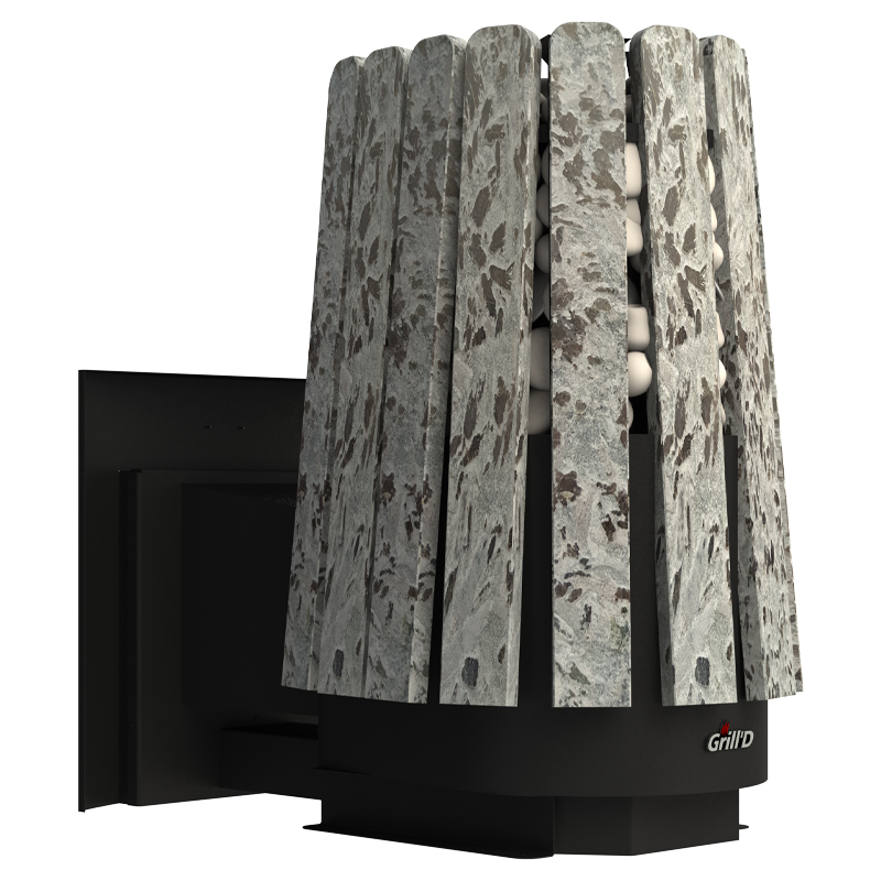 Печь для бани GRILL'D Cometa 350 Vega Window Max Stone с закрытой каменкой (миниатюра)