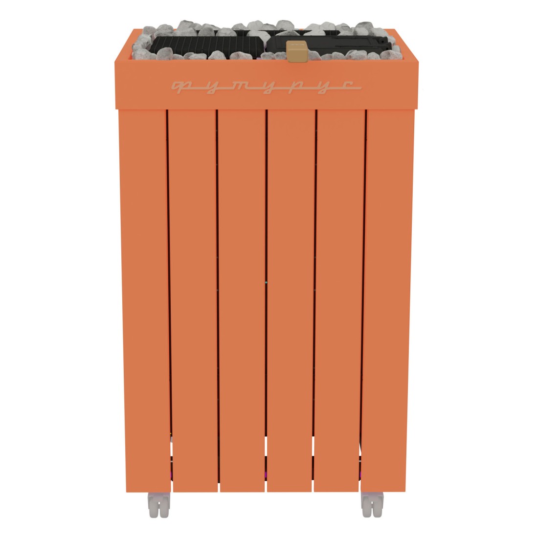   Электрическая печь для бани VVD ПАРиЖАР Футурус 19.5 кВт в металлическом корпусе(Медь)