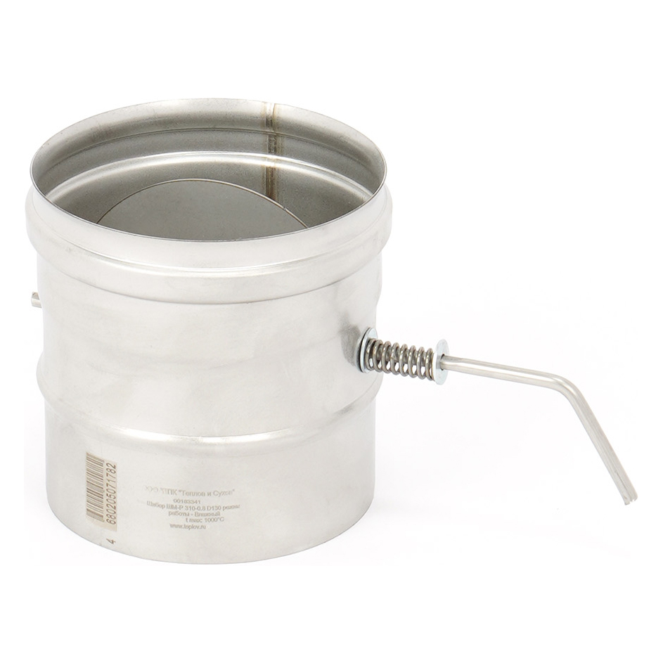   Шибер ТиС Моно ШМ(М)-Р, AISI 310(Ø 200 мм)