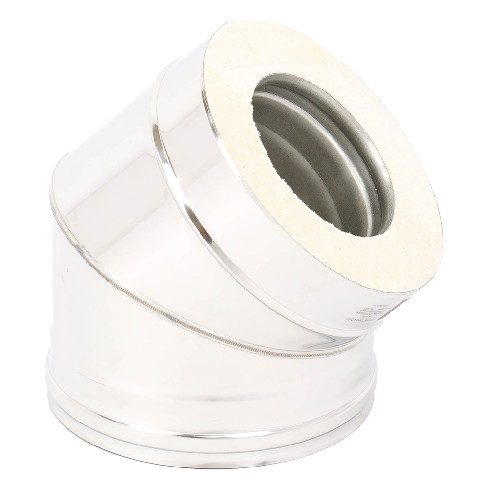   Отвод ТиС Термо 45° OT-Р с хомутом, AISI 310/AISI 304(Ø 150/250 мм)