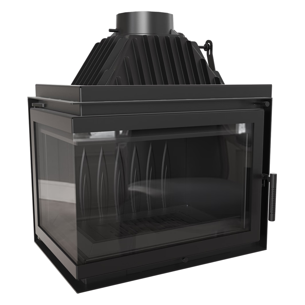   Каминная топка Kratki SIMPLE/Z/S/BS(Стекло справа)